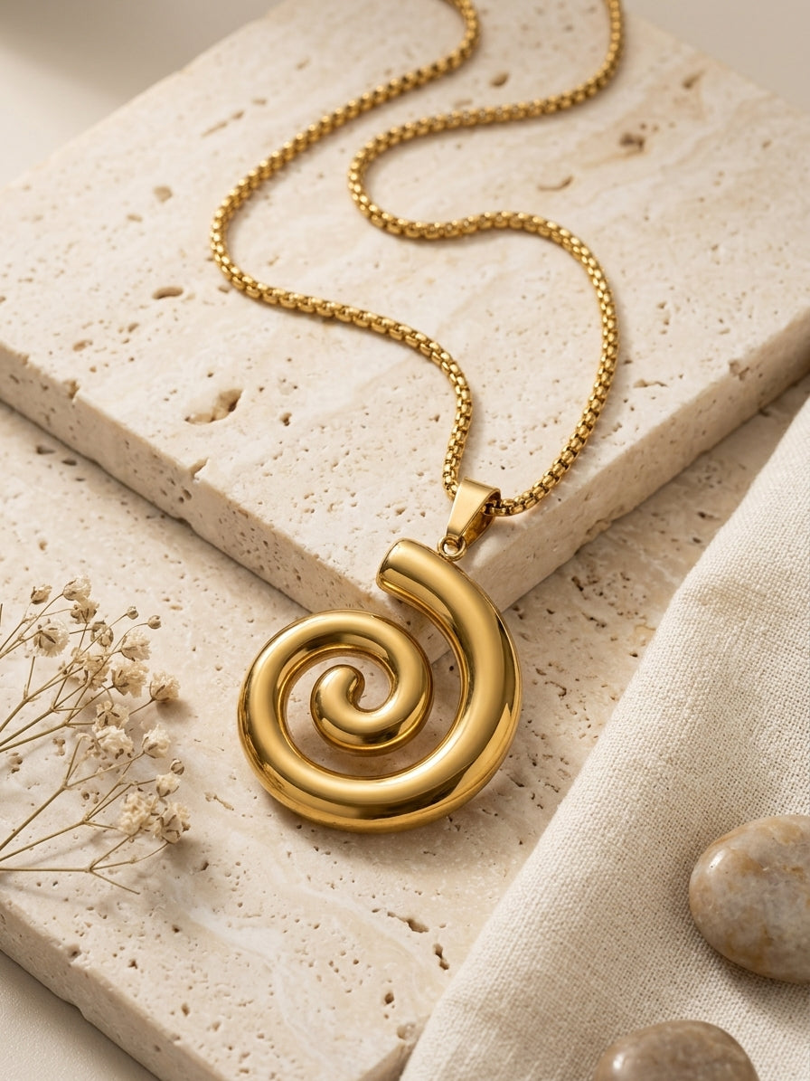 Collar Dije Espiral