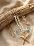 Collar Estrella de Mar Piedras