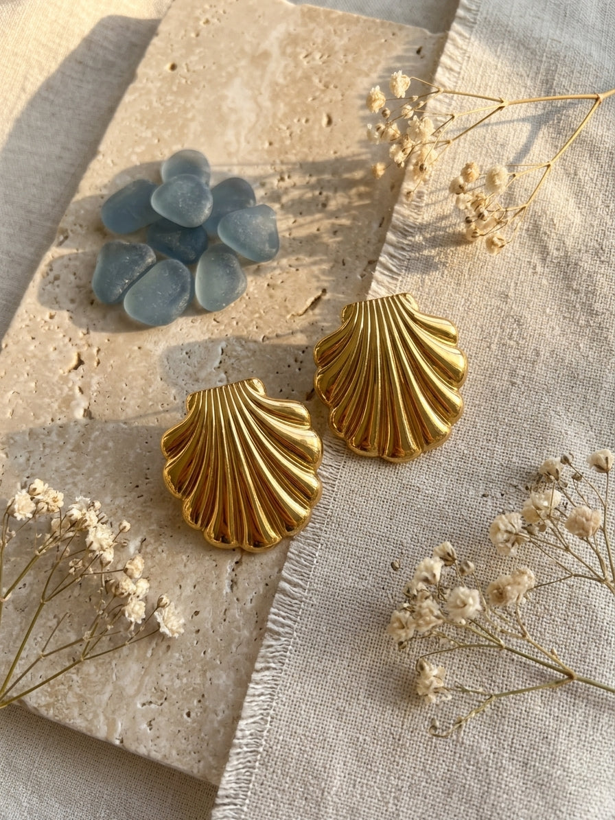 Aretes Conchas