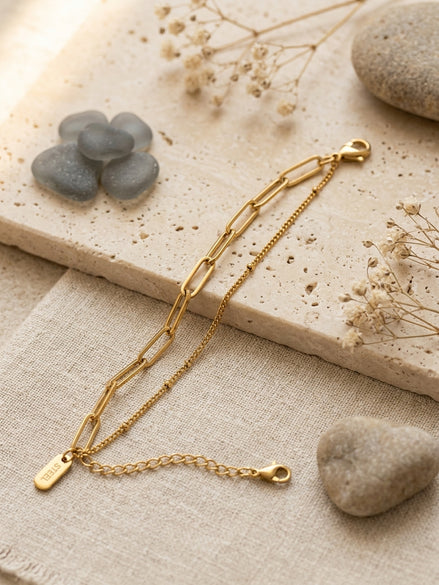 Pulsera Cadena Doble